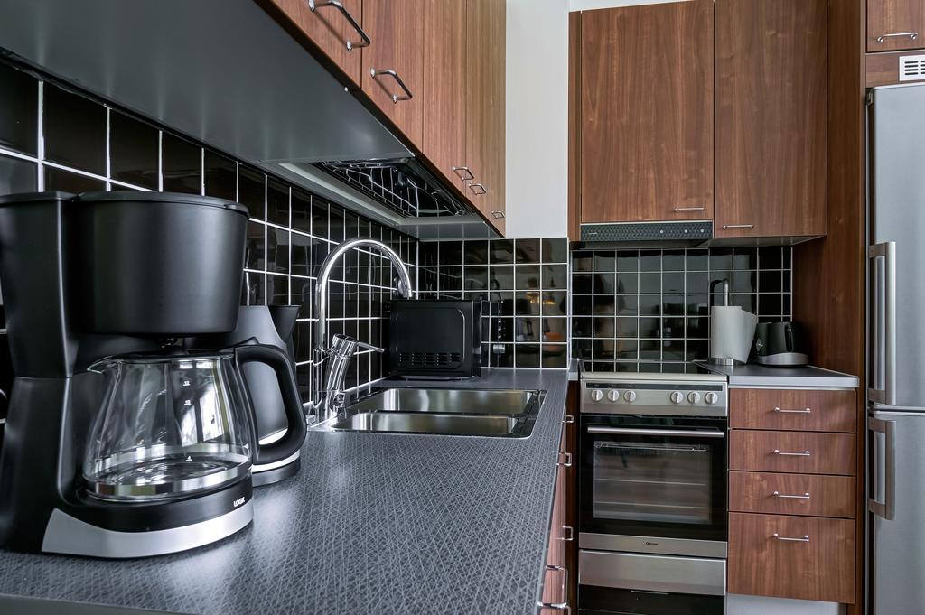 Forenom Serviced Apartments Espoo Tapiola Szoba fotó